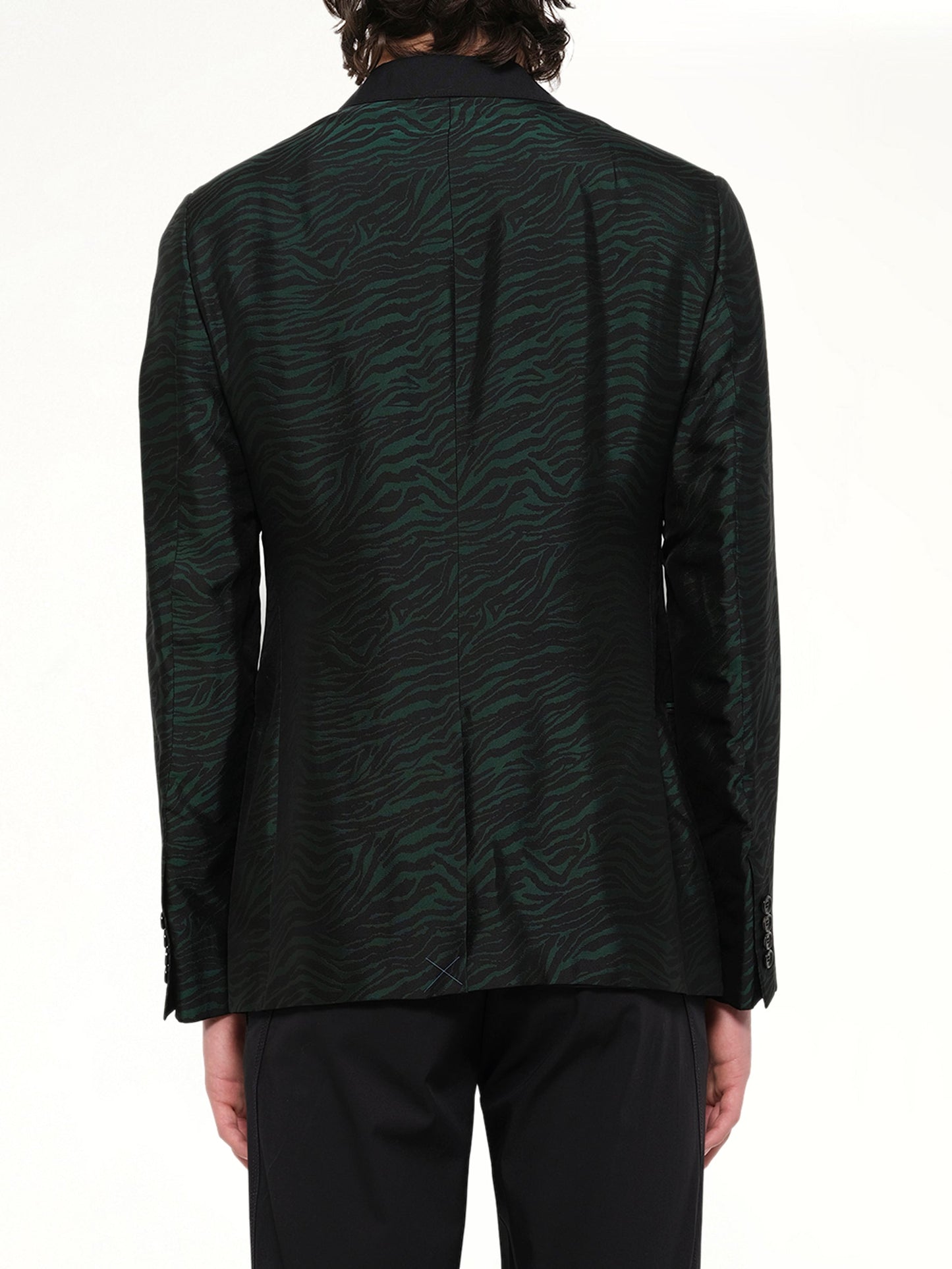 LANVIN D8 Slim 2 Button Jacket (Green)