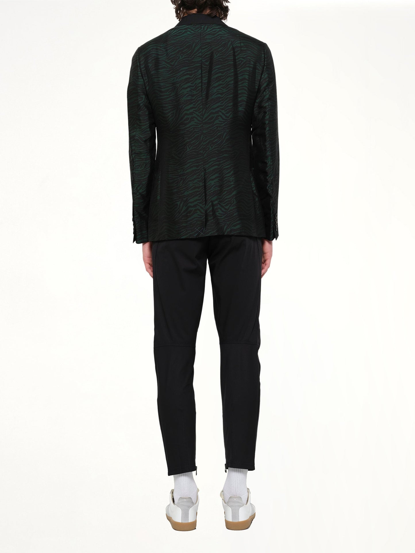 LANVIN D8 Slim 2 Button Jacket (Green)