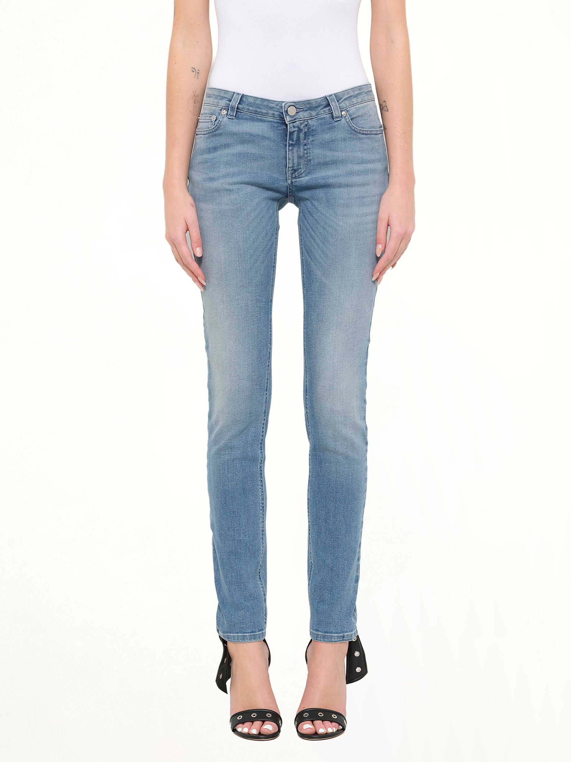 Image of Jeans. Product name - Denim Pants in Blue colour by brand - GIVENCHY