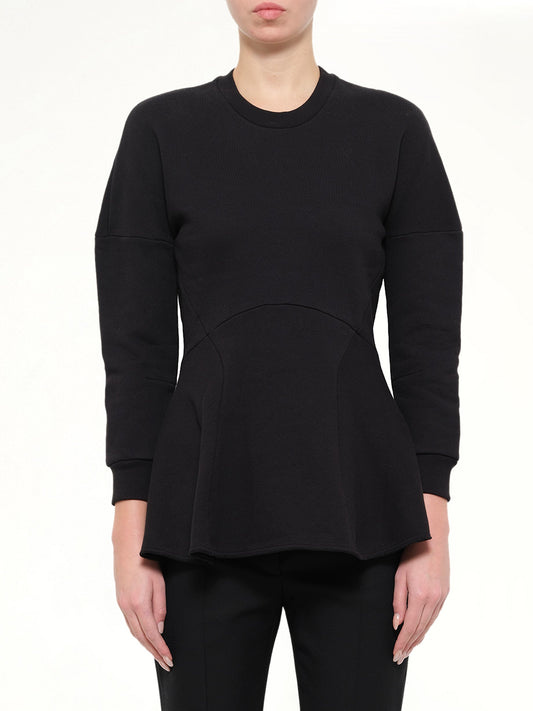 Image of Shirts. Product name - Felpa Double Dragon Top in Black colour by brand - ALEXANDER MCQUEEN