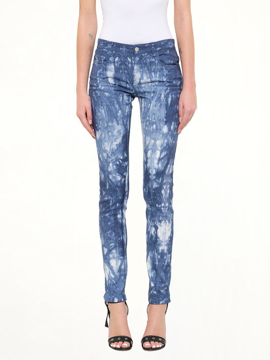 Image of a model wearing Pants. Product name - Givenchy Pants in Multicolour colour by brand - GIVENCHY