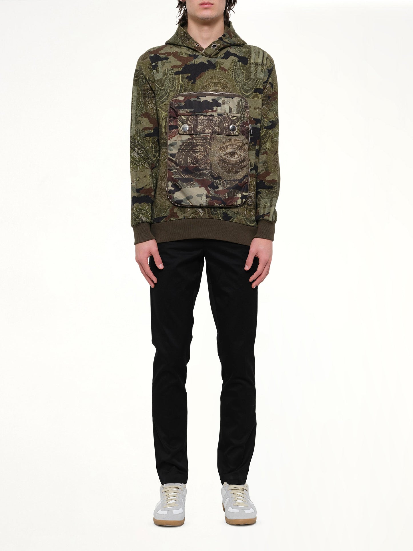 Givenchy Podium Dollar Hoodie (Khaki)