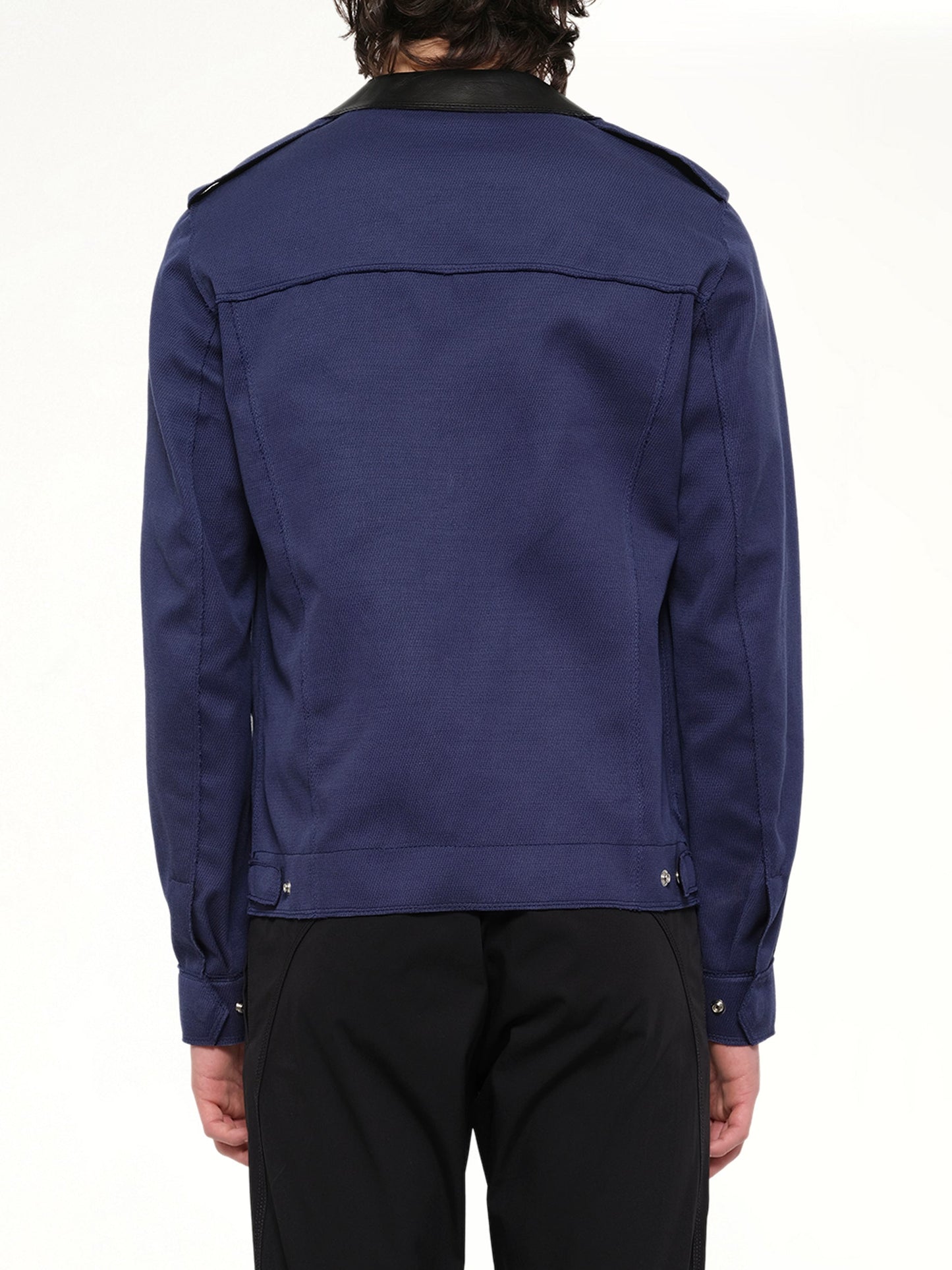 LANVIN Leather Jacket (Purple)