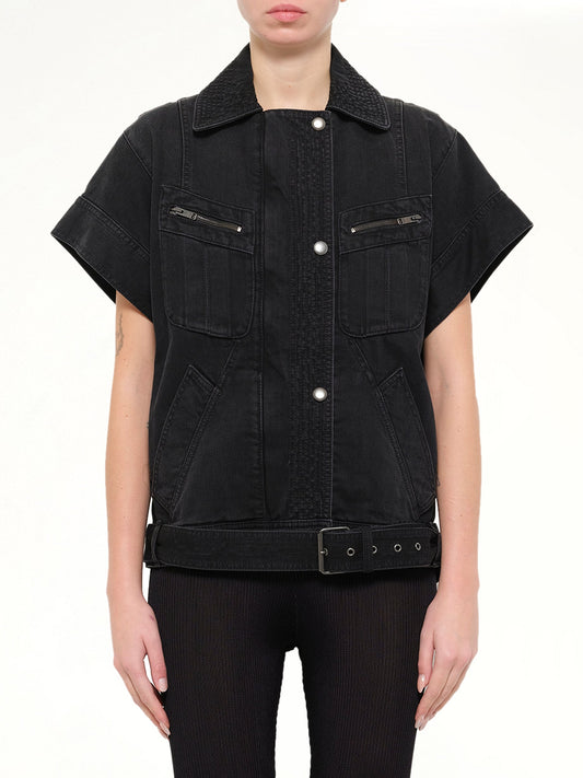 Image of Coats & Jackets. Product name - Jacket With Belt in Black colour by brand - GIVENCHY