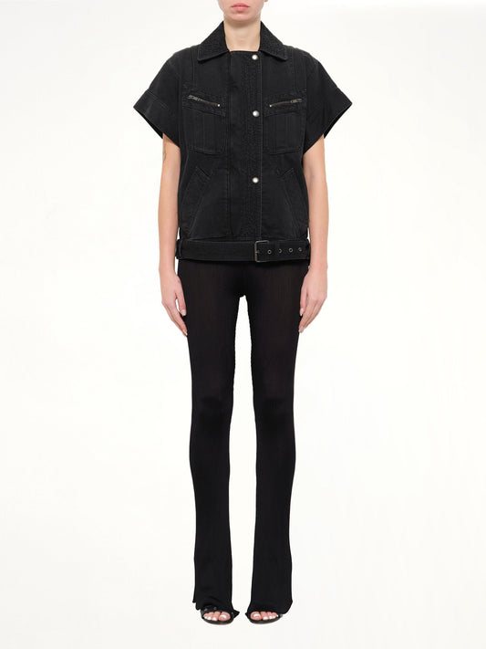 GIVENCHY Jacket With Belt (Black)