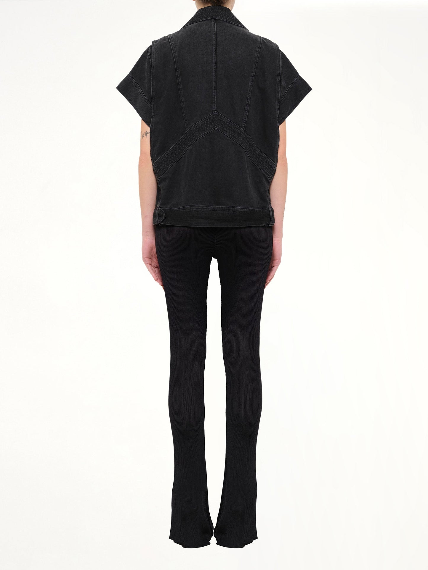 GIVENCHY Jacket With Belt (Black)