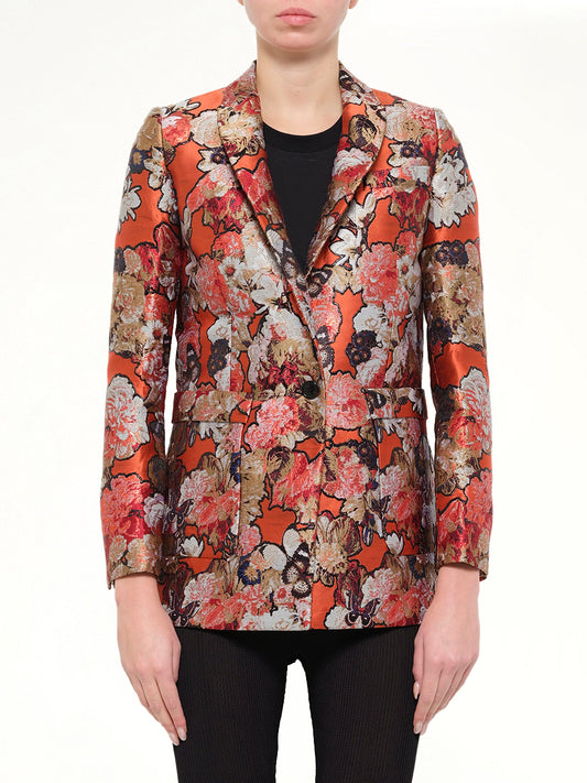 Image of Coats & Jackets. Product name - Jacket in Orange colour by brand - GIVENCHY