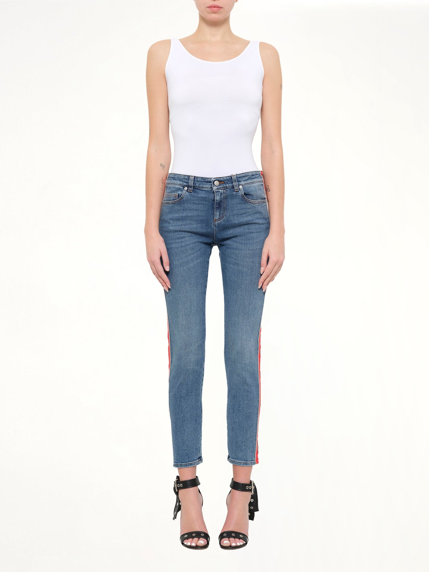 ALEXANDER MCQUEEN Kuroki Fit Denim Pants (Blue)