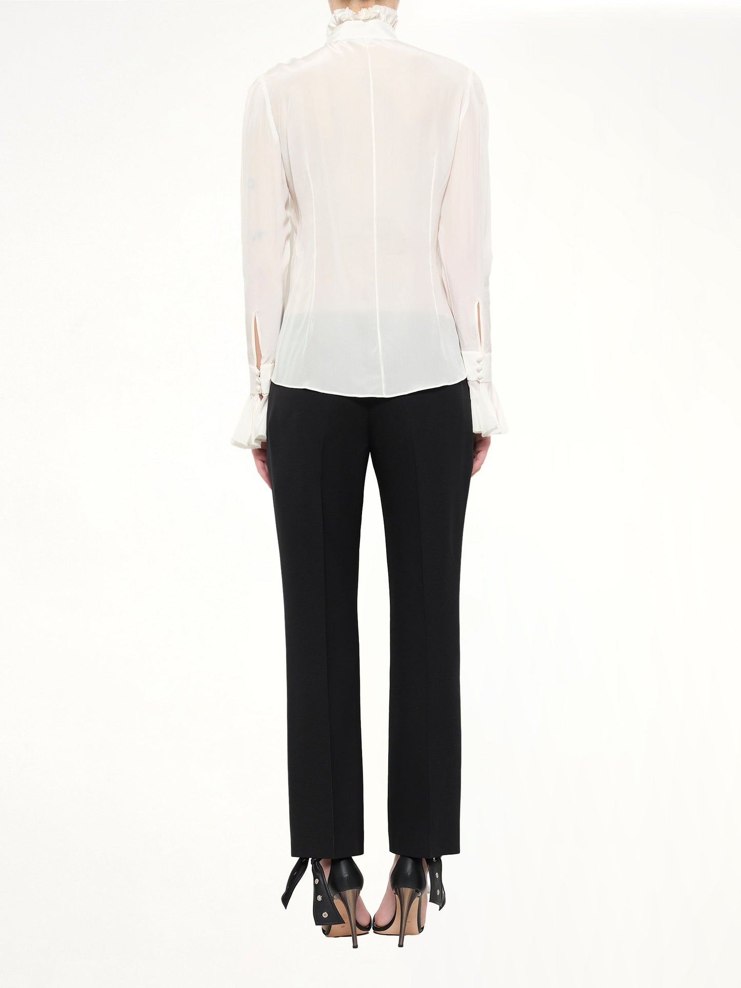 ALEXANDER MCQUEEN Felpa Double Dragon Top (Black)