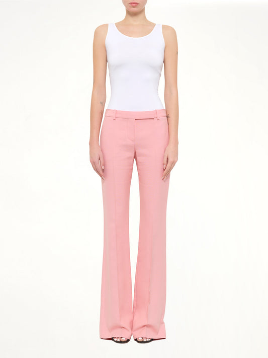 ALEXANDER MCQUEEN Narrow Bootcut Pants (Anemone)