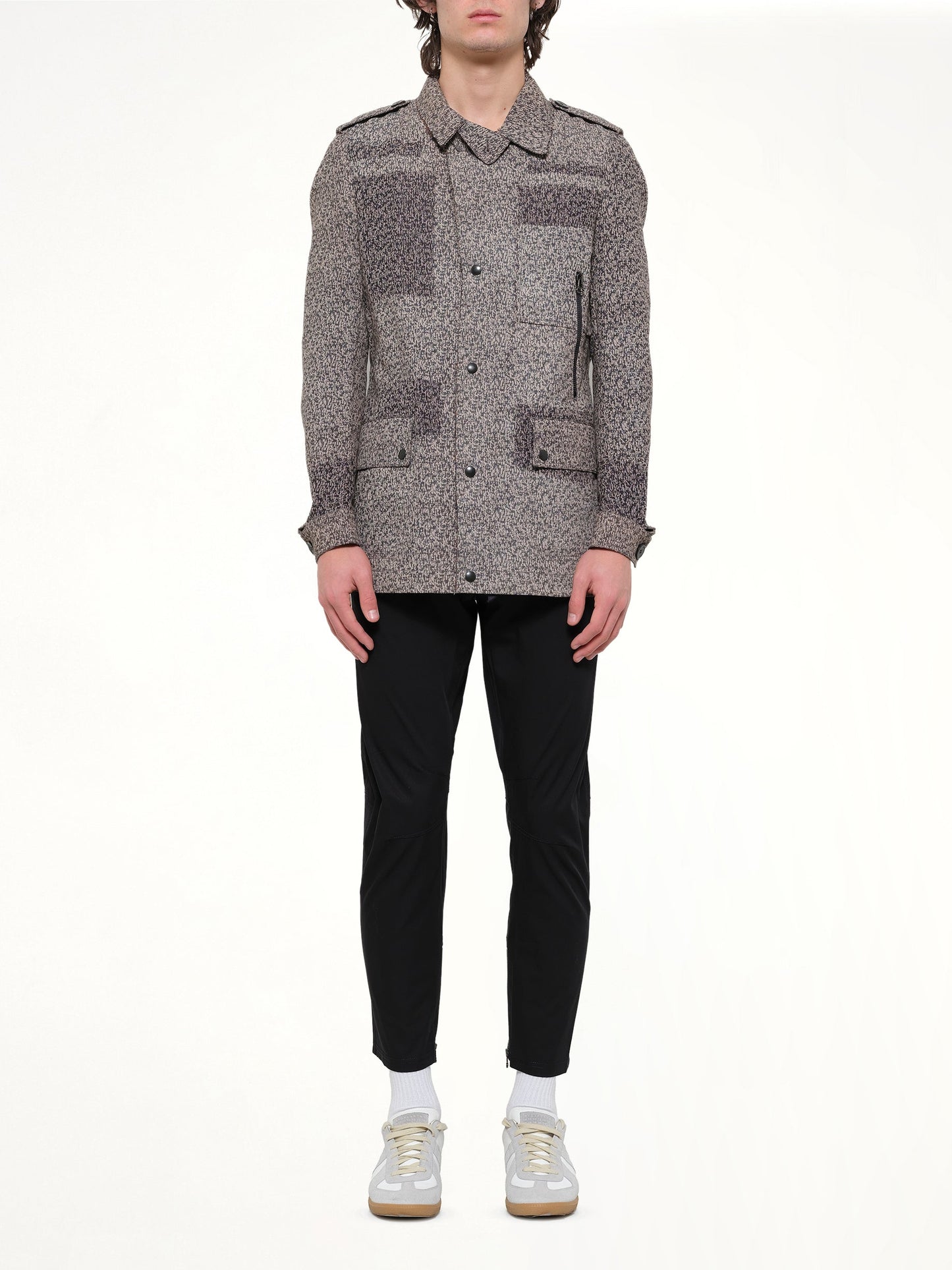 LANVIN Washed Safari Jacket (Blue)