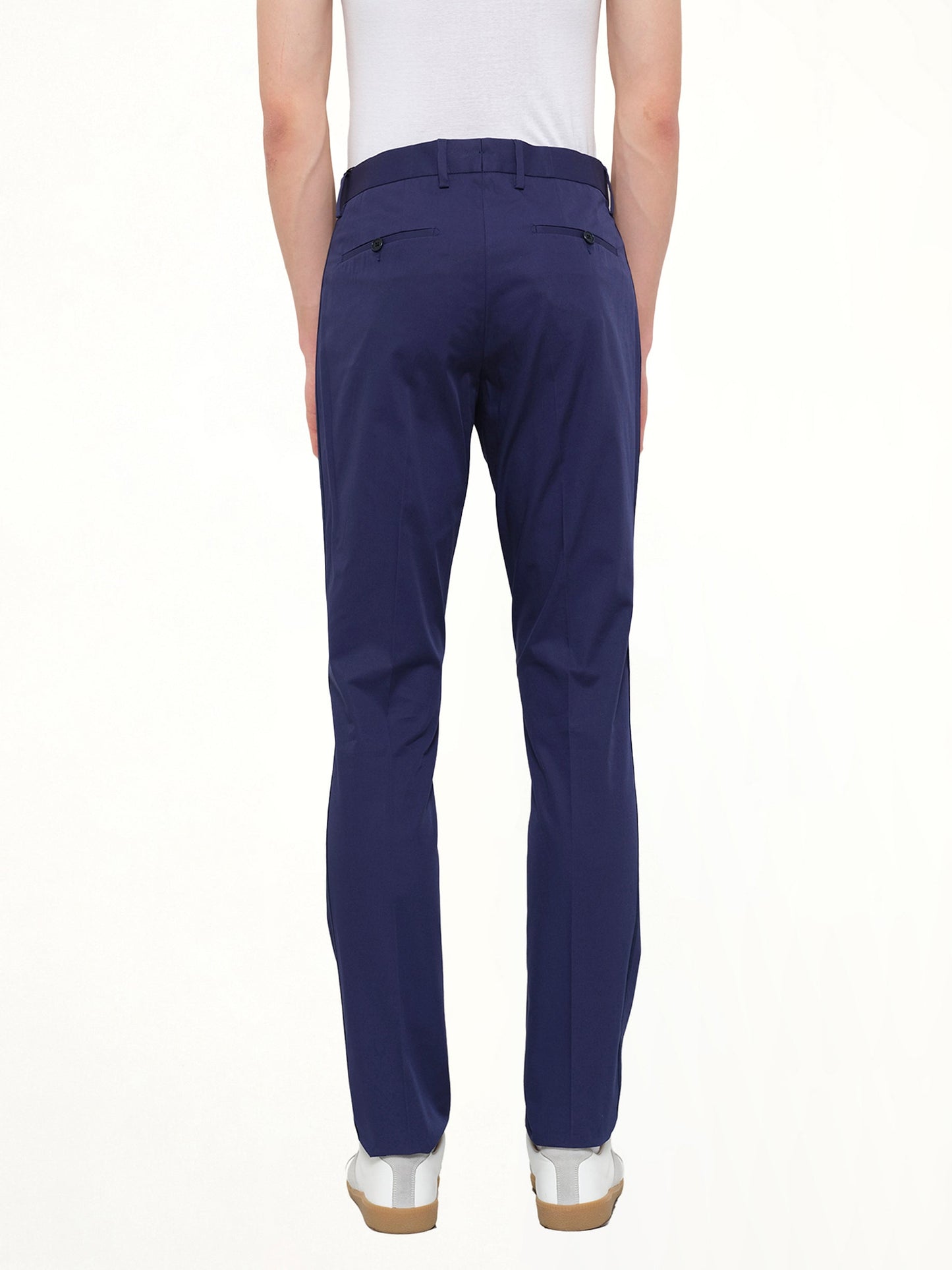 LANVIN Chino Slim Rib (Blue)
