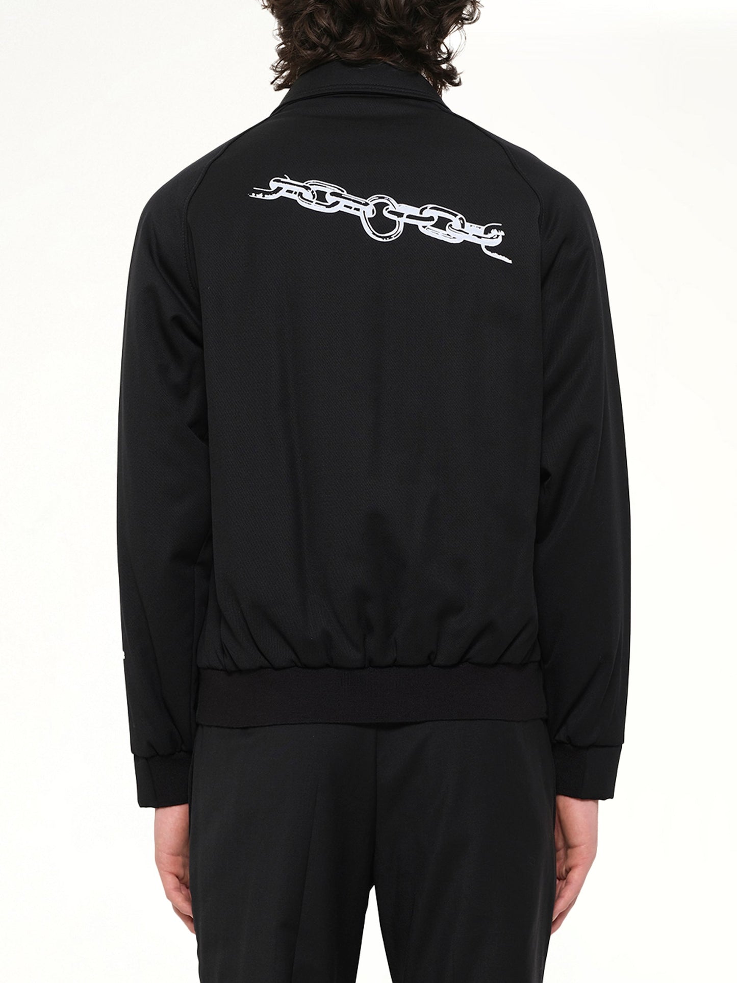 LANVIN Coach Chain Jacket (Black)