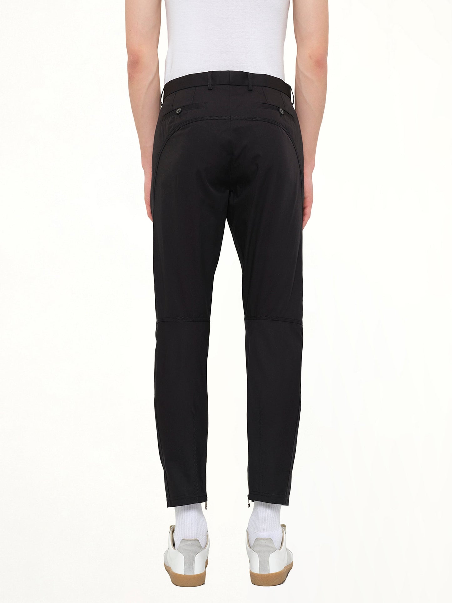 LANVIN Cut Biker Pants (Black)