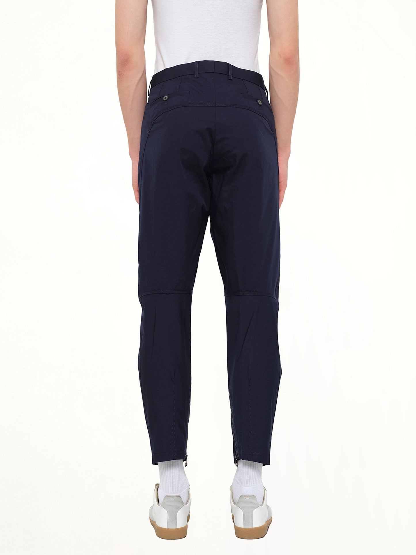 LANVIN Cut Biker Pants (Blue)