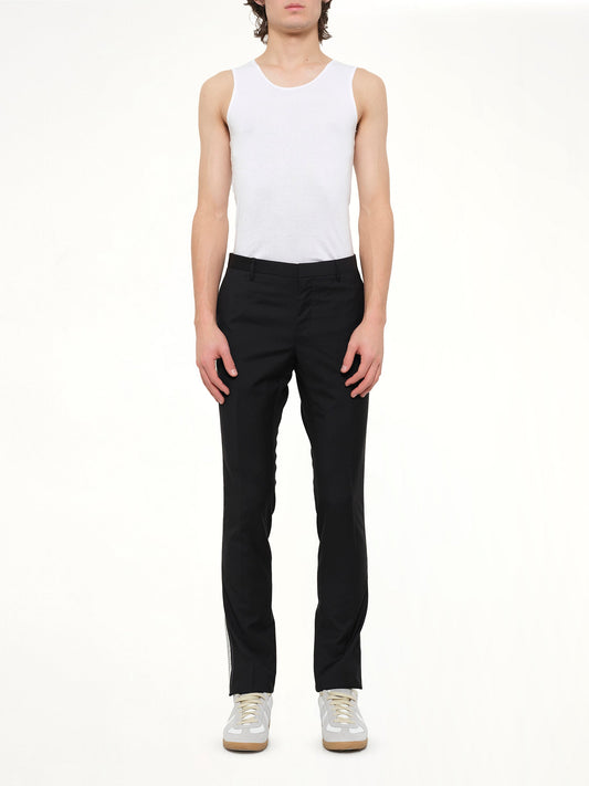 LANVIN D8 Slimfit Pants (Black)