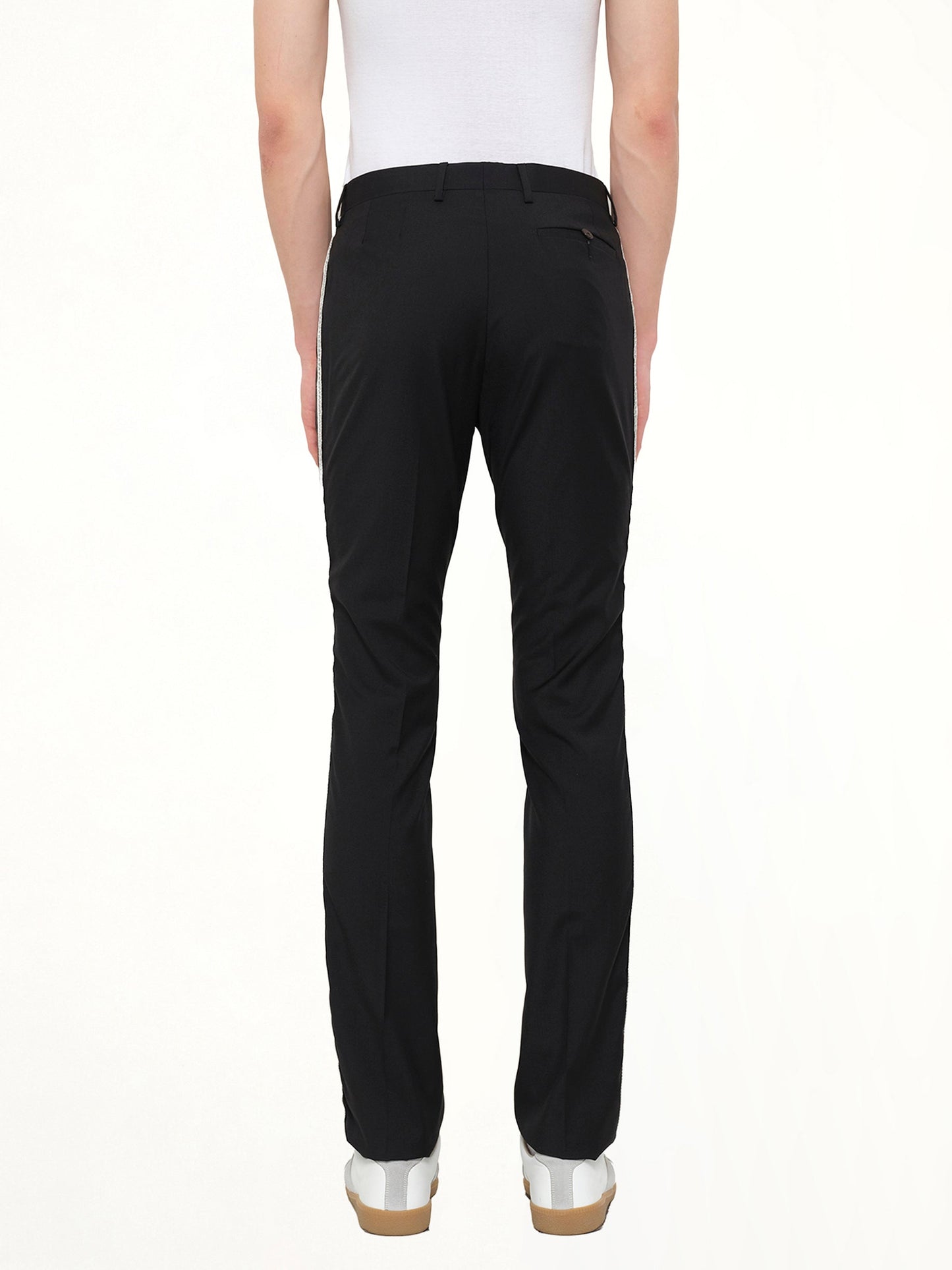 LANVIN D8 Slimfit Pants (Black)