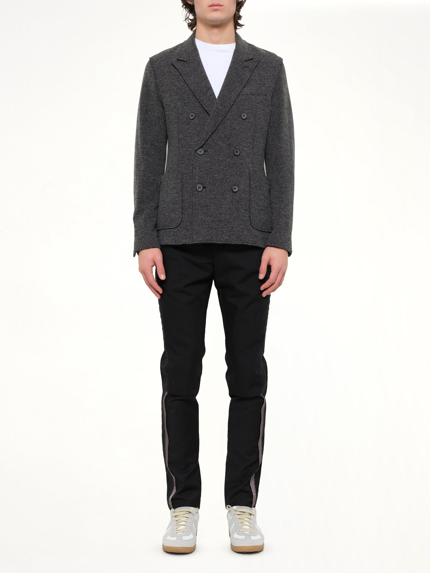 LANVIN Deconstructed Jacket (Grey)