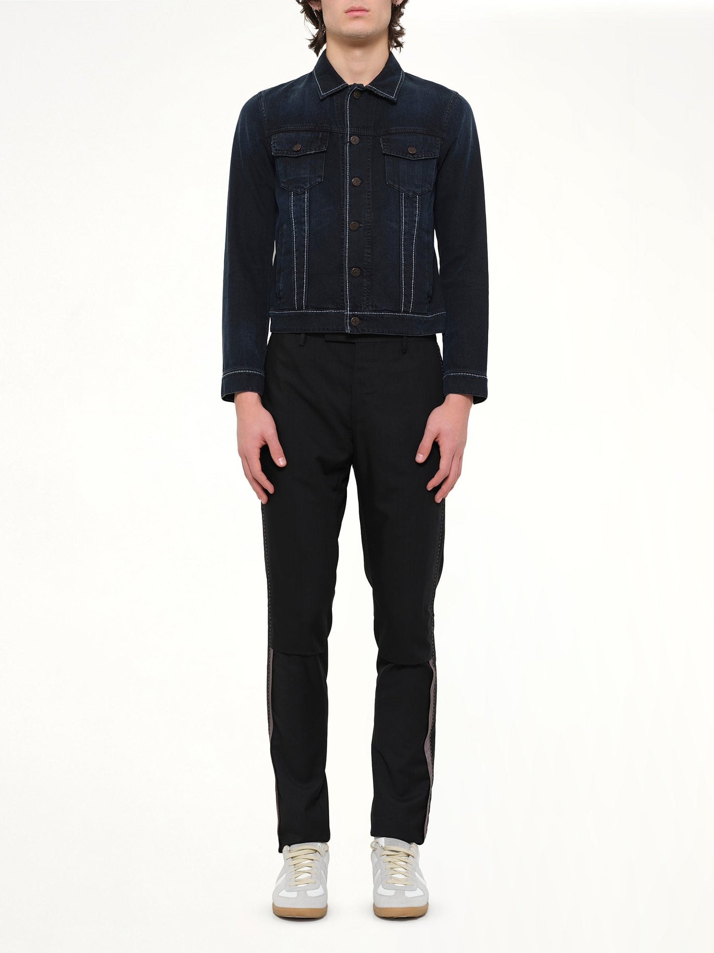 LANVIN Denim Trucker (Anthracite)