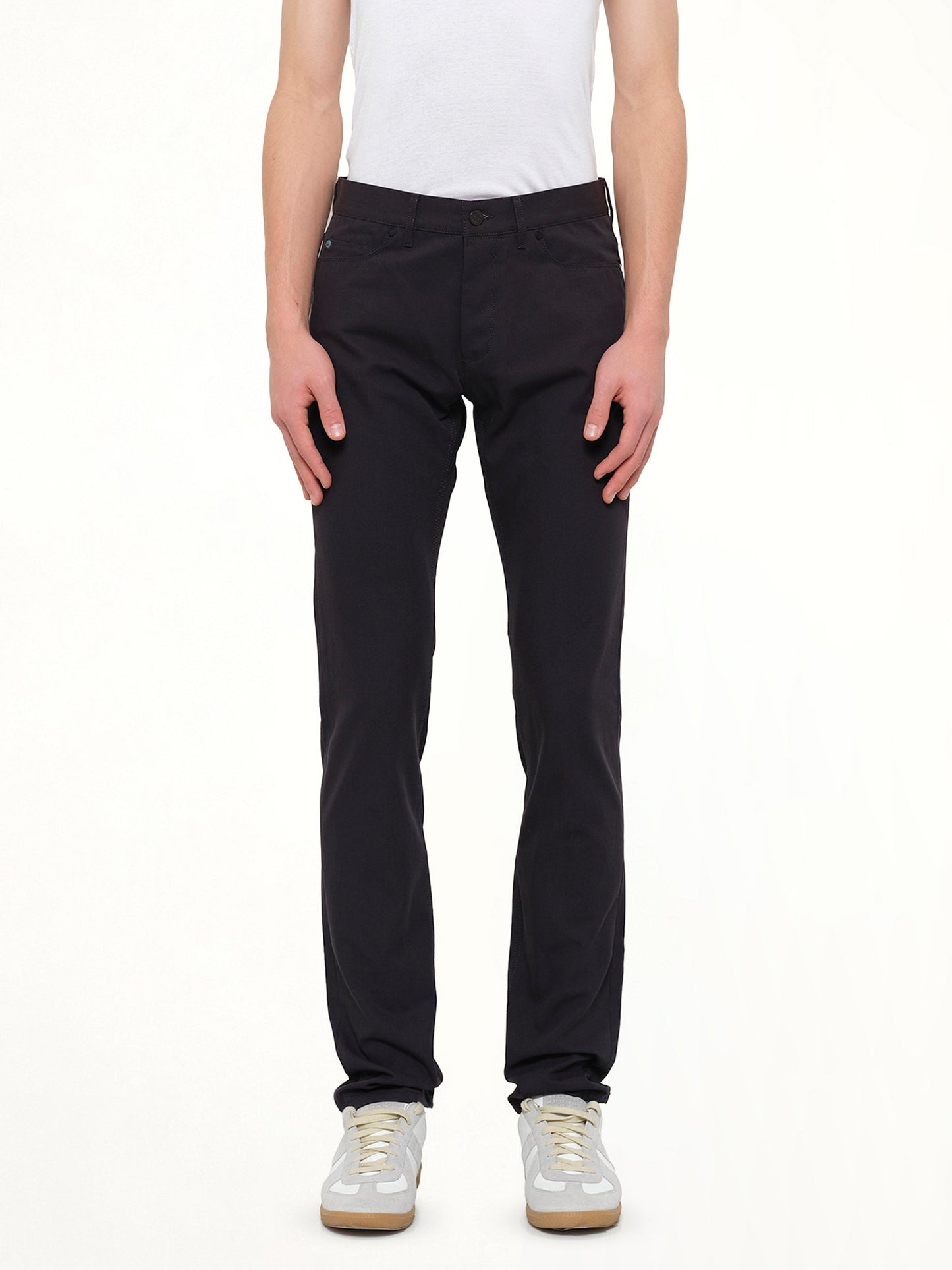 Image of Jeans. Product name - Denim Skinny Pants in Navy colour by brand - LANVIN