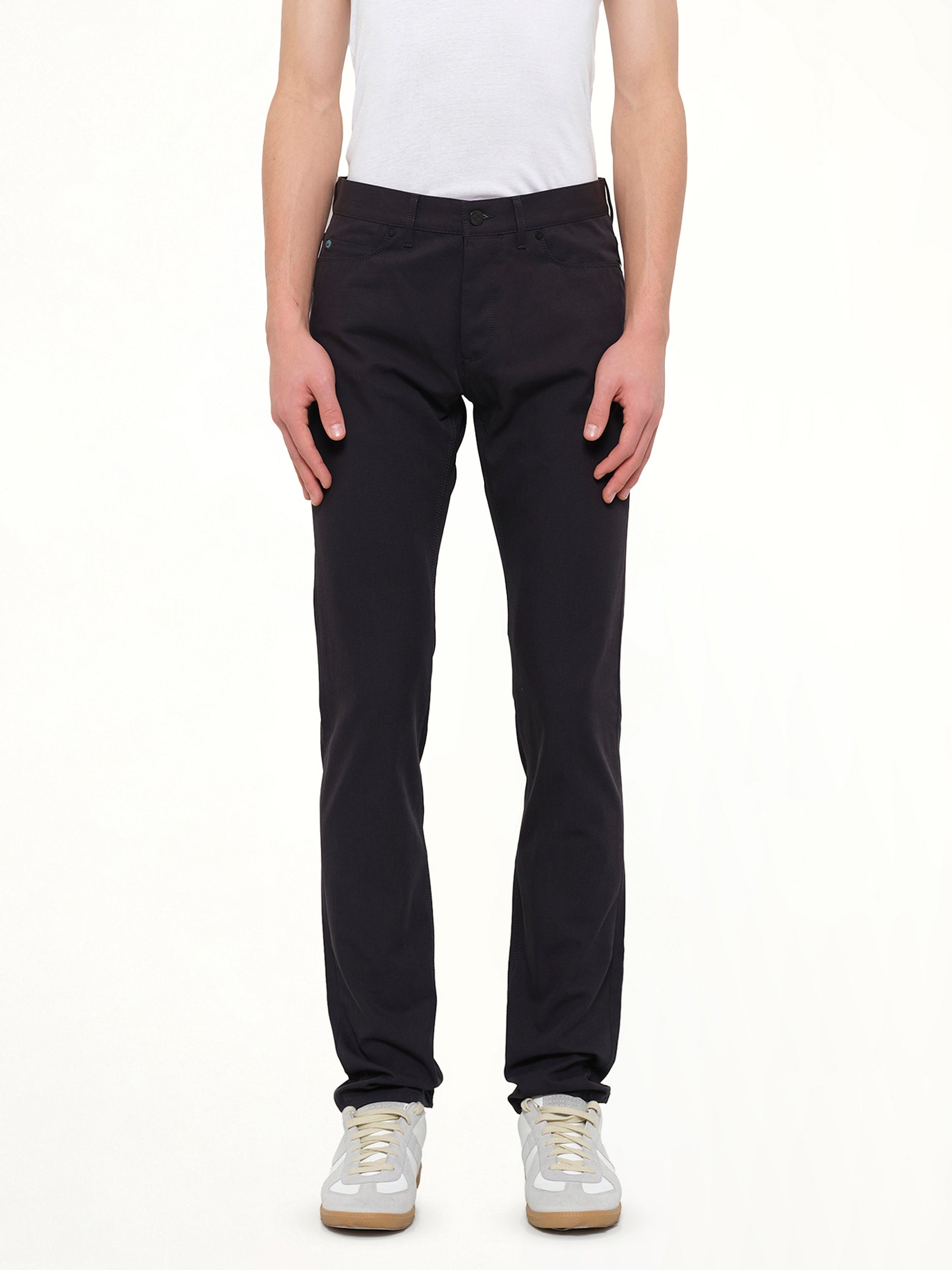 Image of Jeans. Product name - Denim Skinny Pants in Navy colour by brand - LANVIN