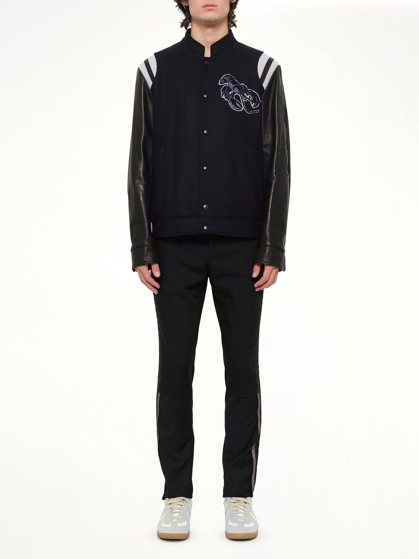 Lanvin Baseball Jacket (Navy)