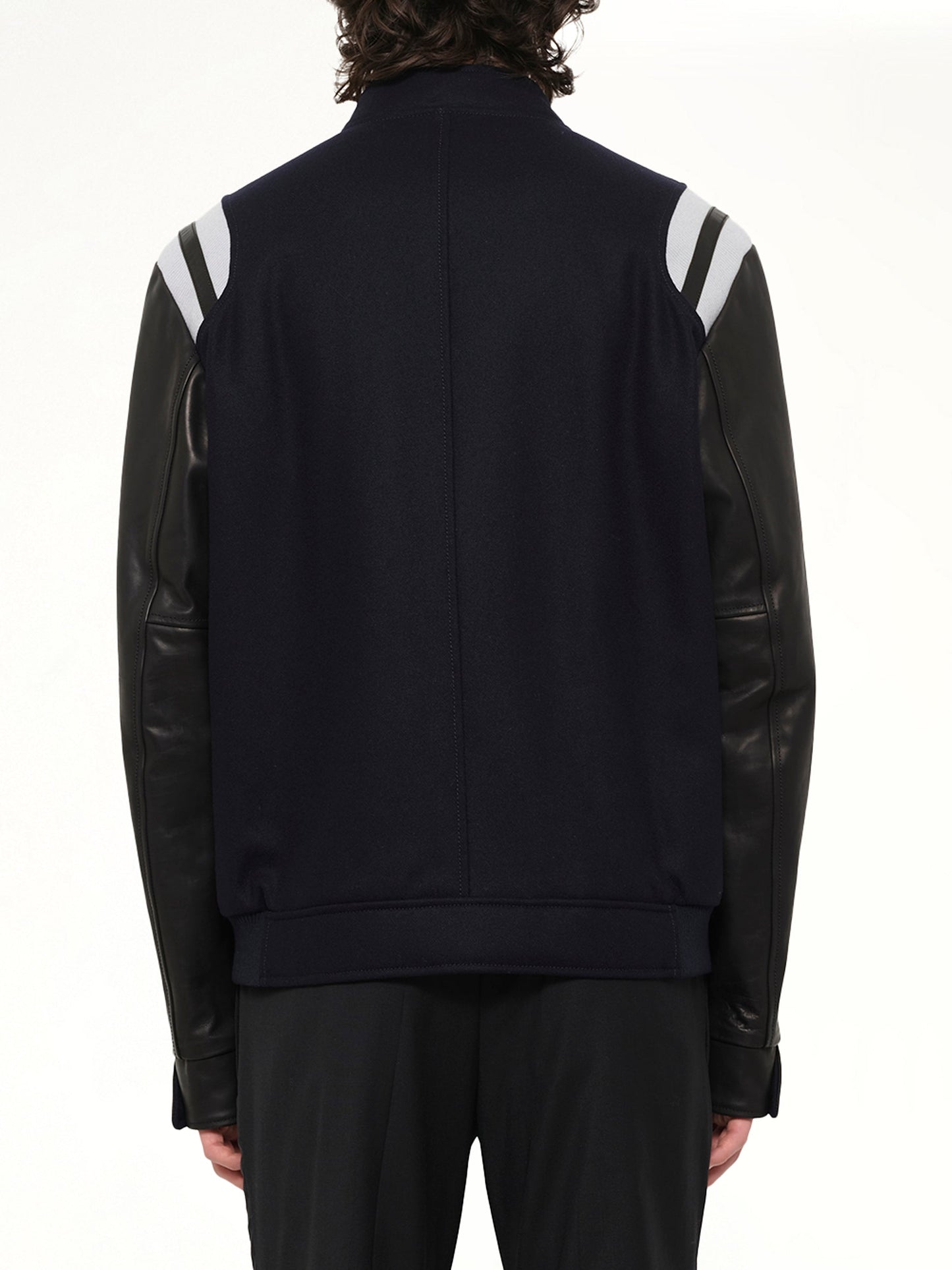 Lanvin Baseball Jacket (Navy)