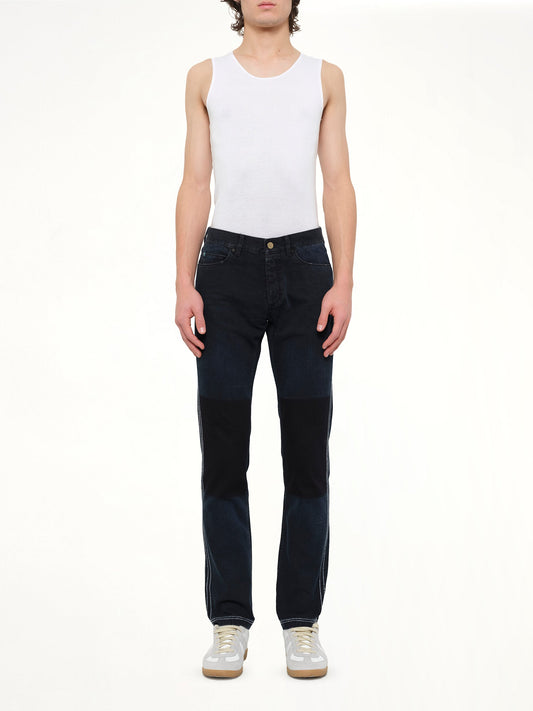 LANVIN Skinny Patch Jean (Anthracite)