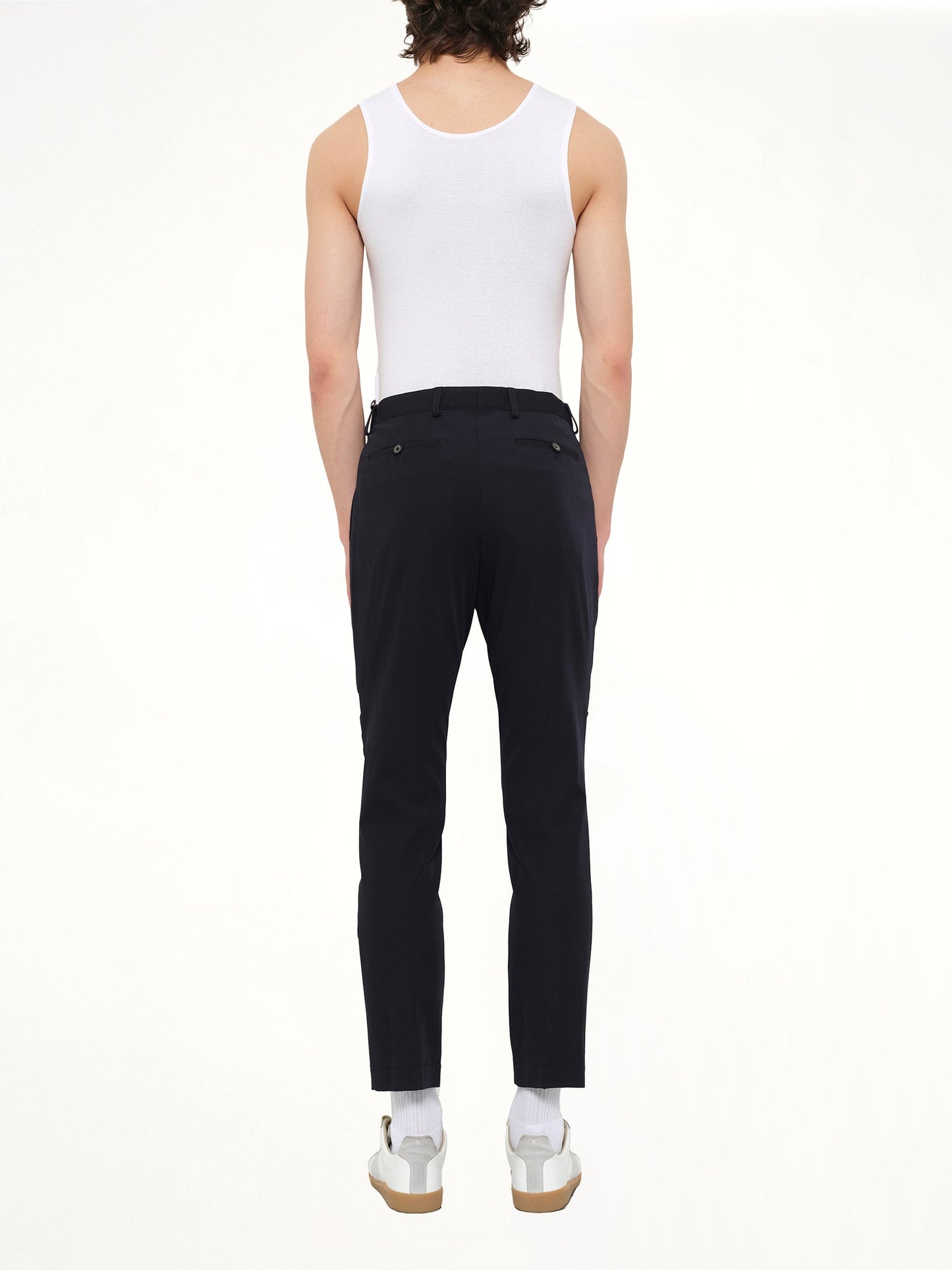 LANVIN Slim Crop Patch (Blue)