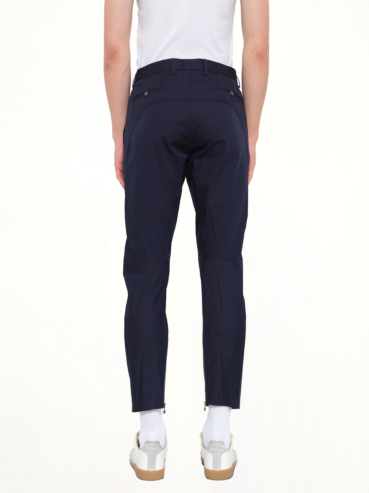 LANVIN Biker Pants (Blue)