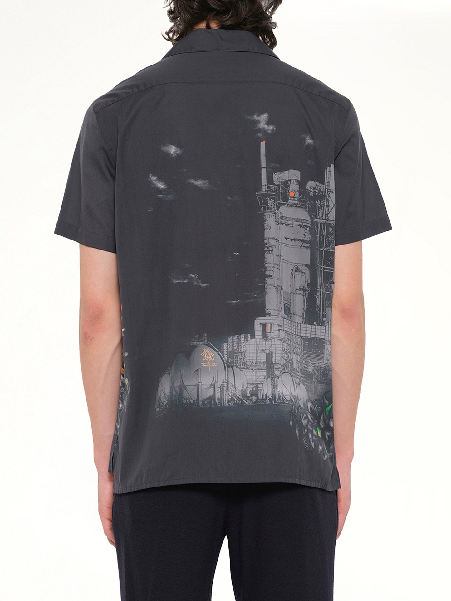 LANVIN Bowling Shirt (Black)