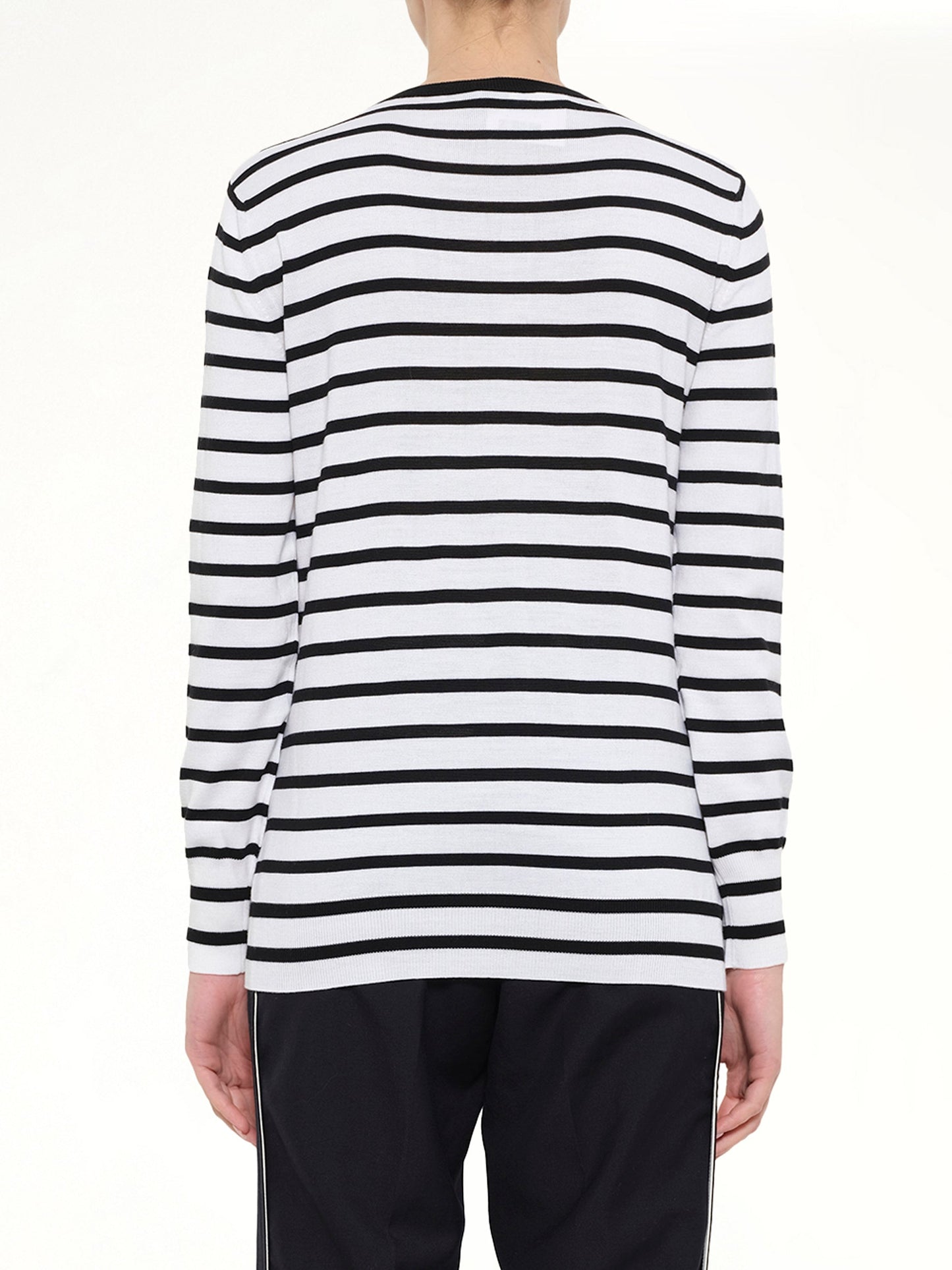 LOEWE Cat Sweater Stripes (Black)