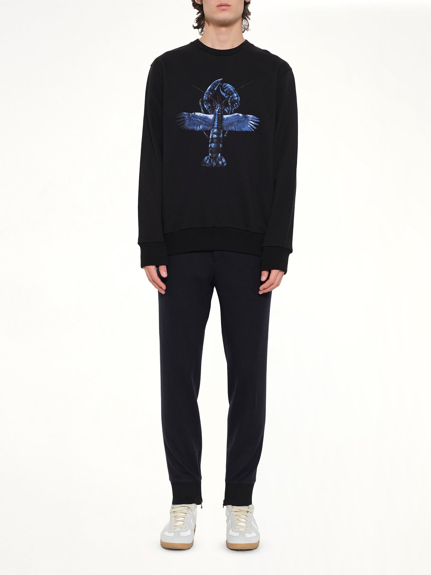 LANVIN Flying Lobster Sweatshirt (Black)