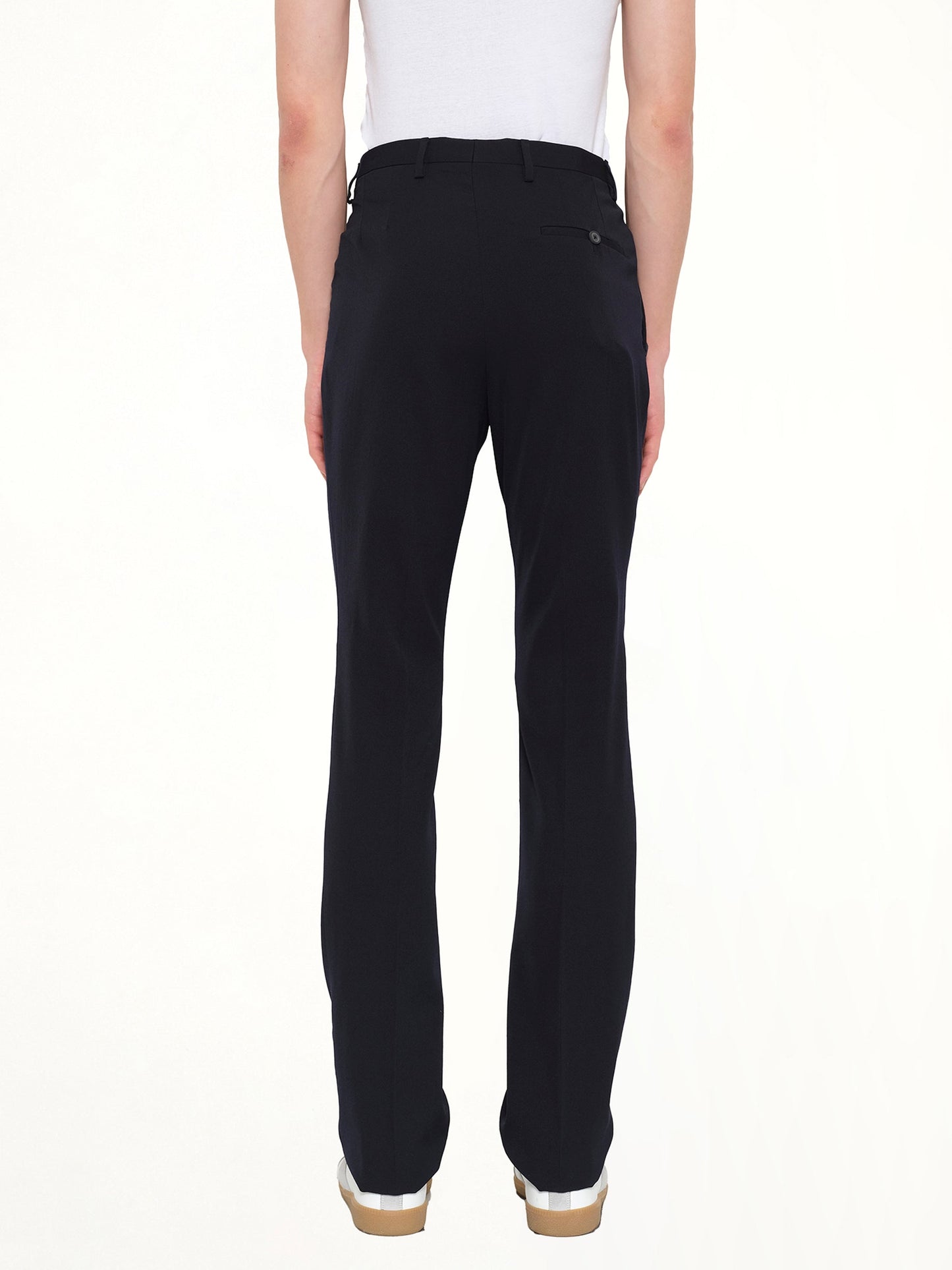 LANVIN Pants W/Ribbon Pocket (Navy)