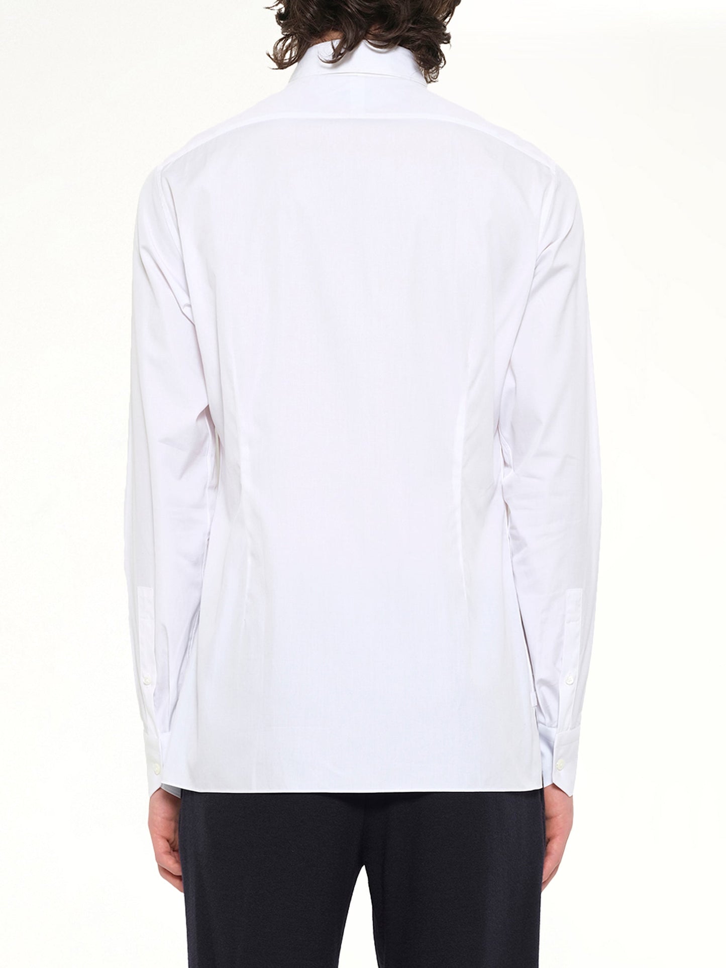 LANVIN Patch Medal 1 Shirt (White)