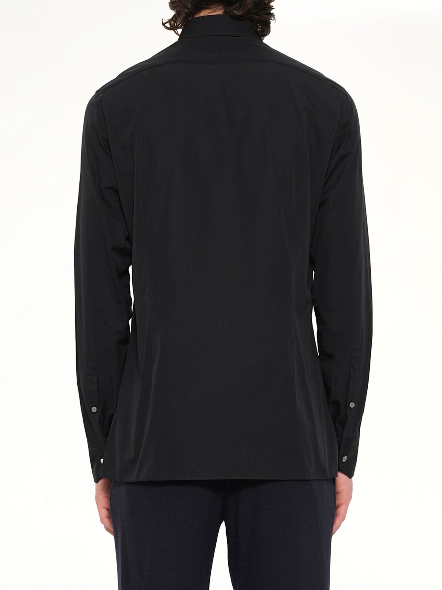 LANVIN Patch Medal 2 Shirt (Black)