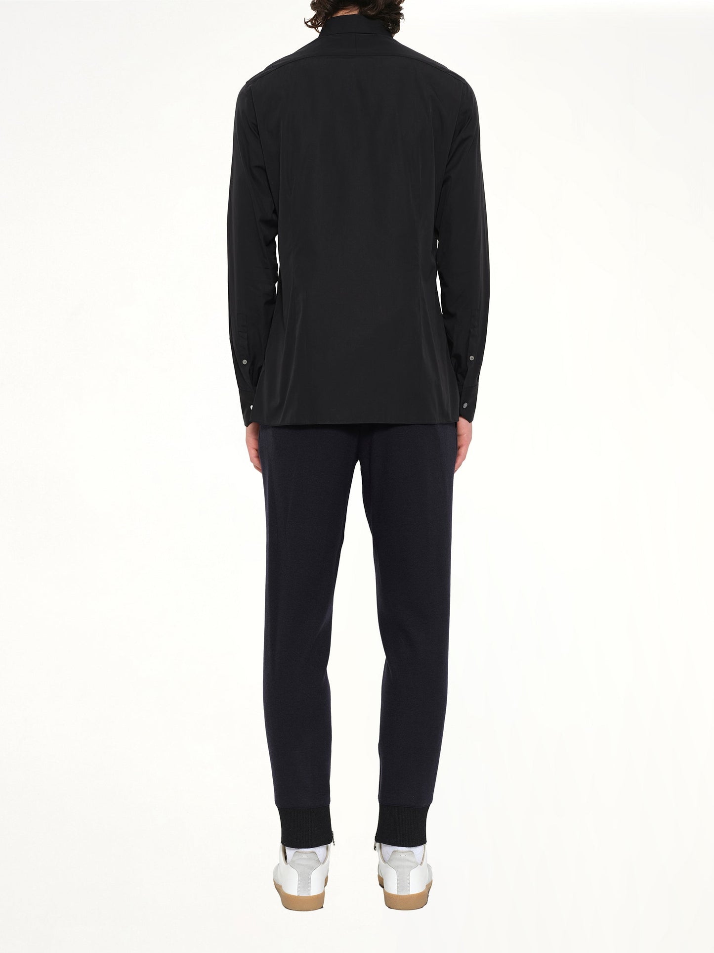 LANVIN Patch Medal 2 Shirt (Black)