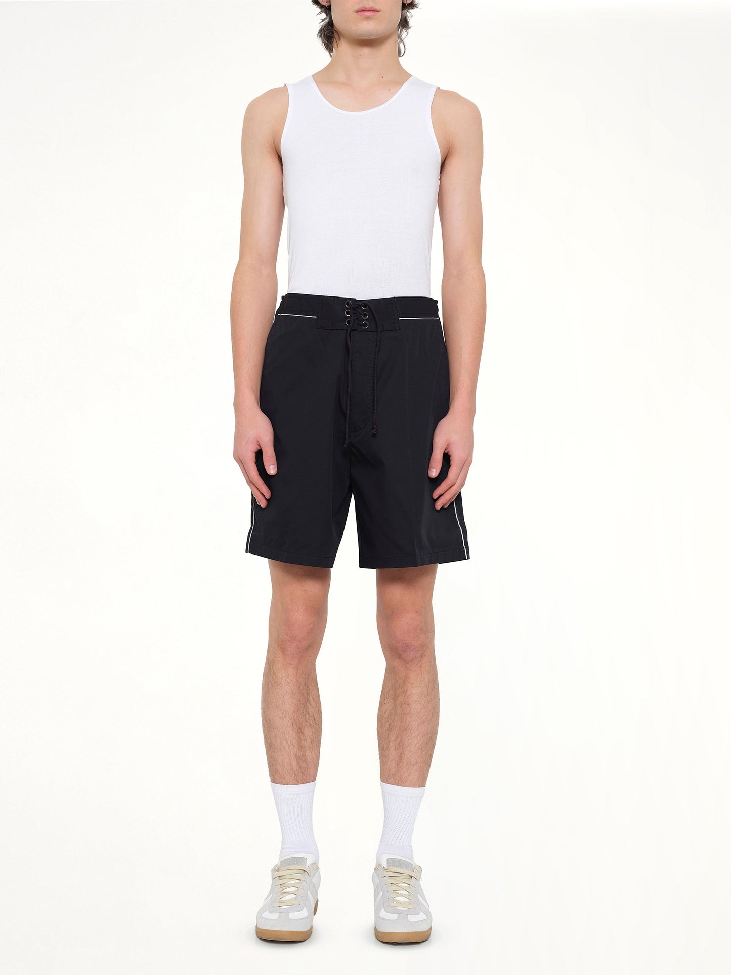 LANVIN Short Loose Belt (Navy)