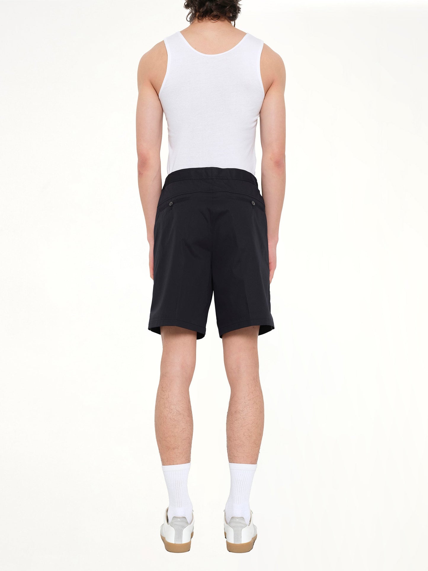 LANVIN Short Loose Belt (Navy)