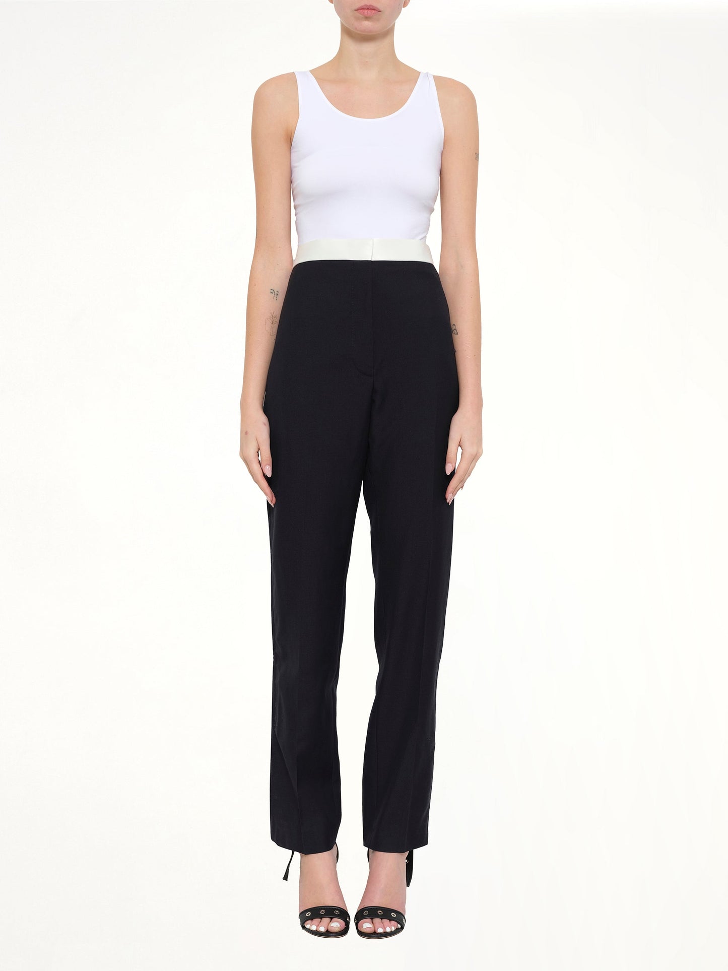 LOEWE Tuxedo Trousers (Navy)