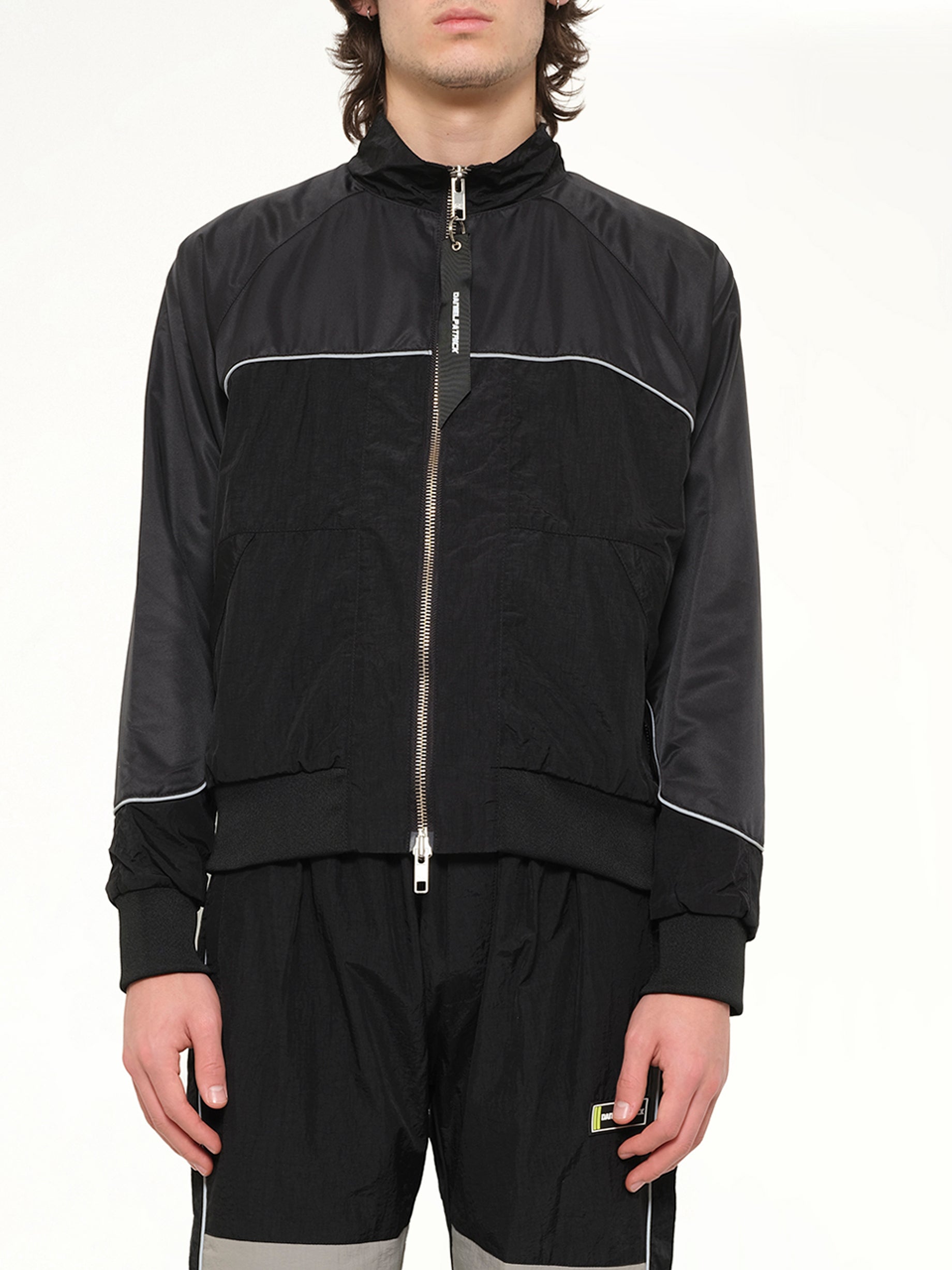 Image of Coats & Jackets. Product name - 7.3M Bomber Jacket in Black colour by brand - DANIEL PATRICK
