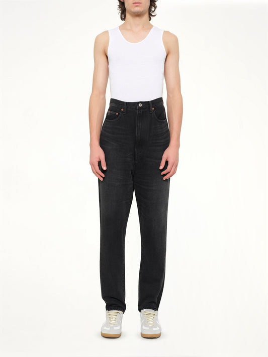DOUBLET Denim Slim Pants (Black)