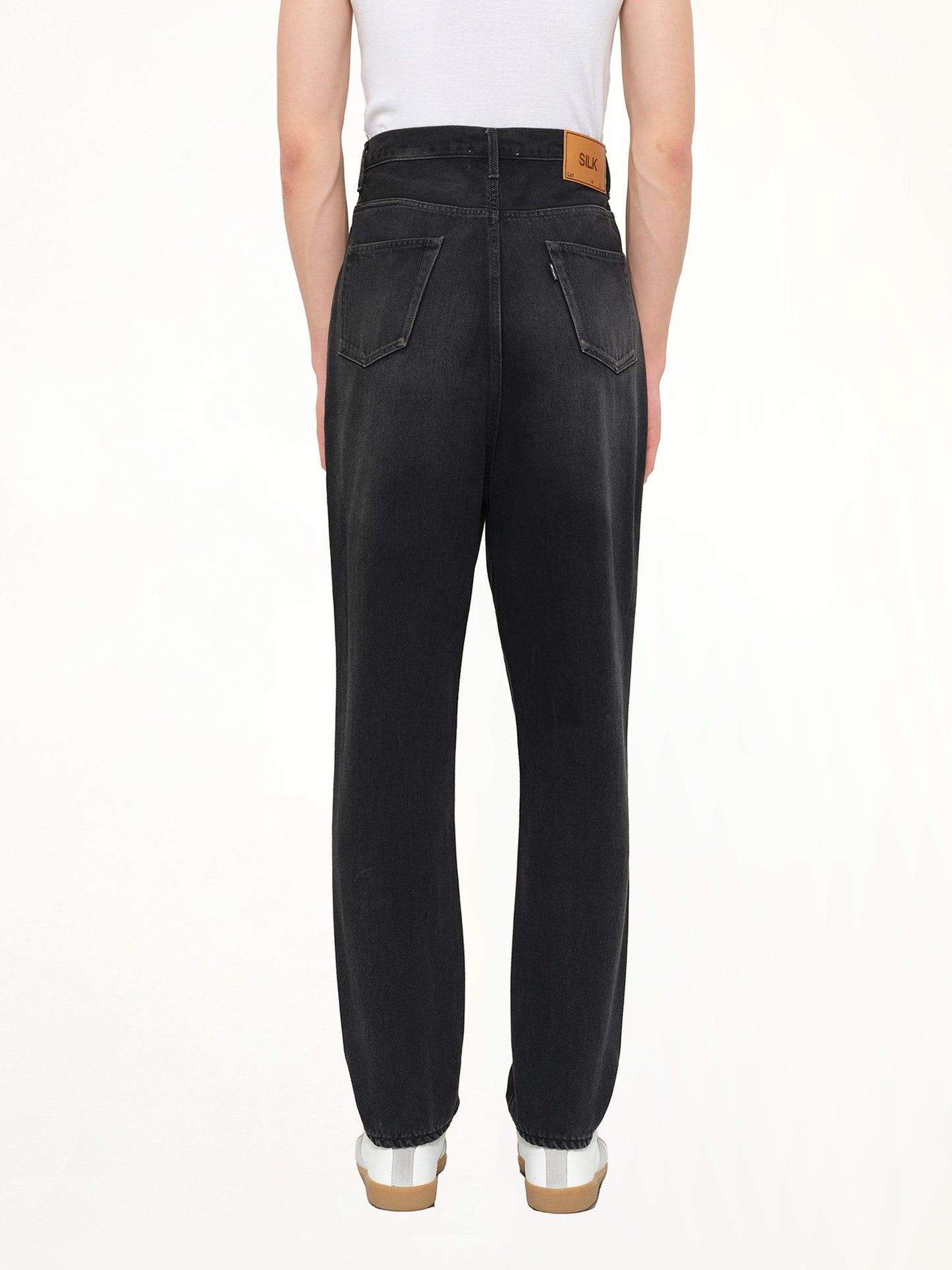 DOUBLET Denim Slim Pants (Black)