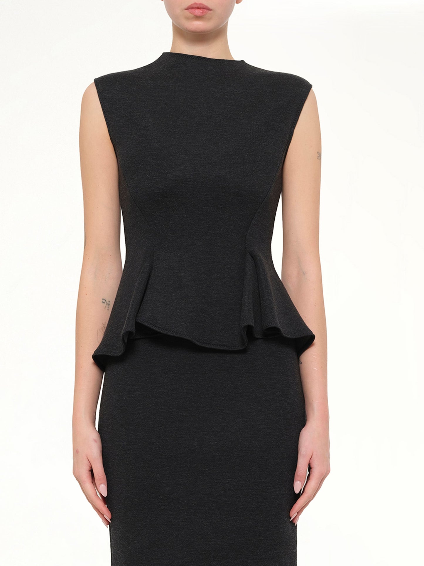 Image of Dresses. Product name - Dress in Grey colour by brand - LANVIN