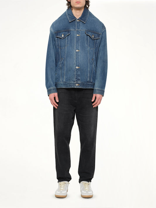 DOUBLET Head Drop Denim Jacket (Indigo)