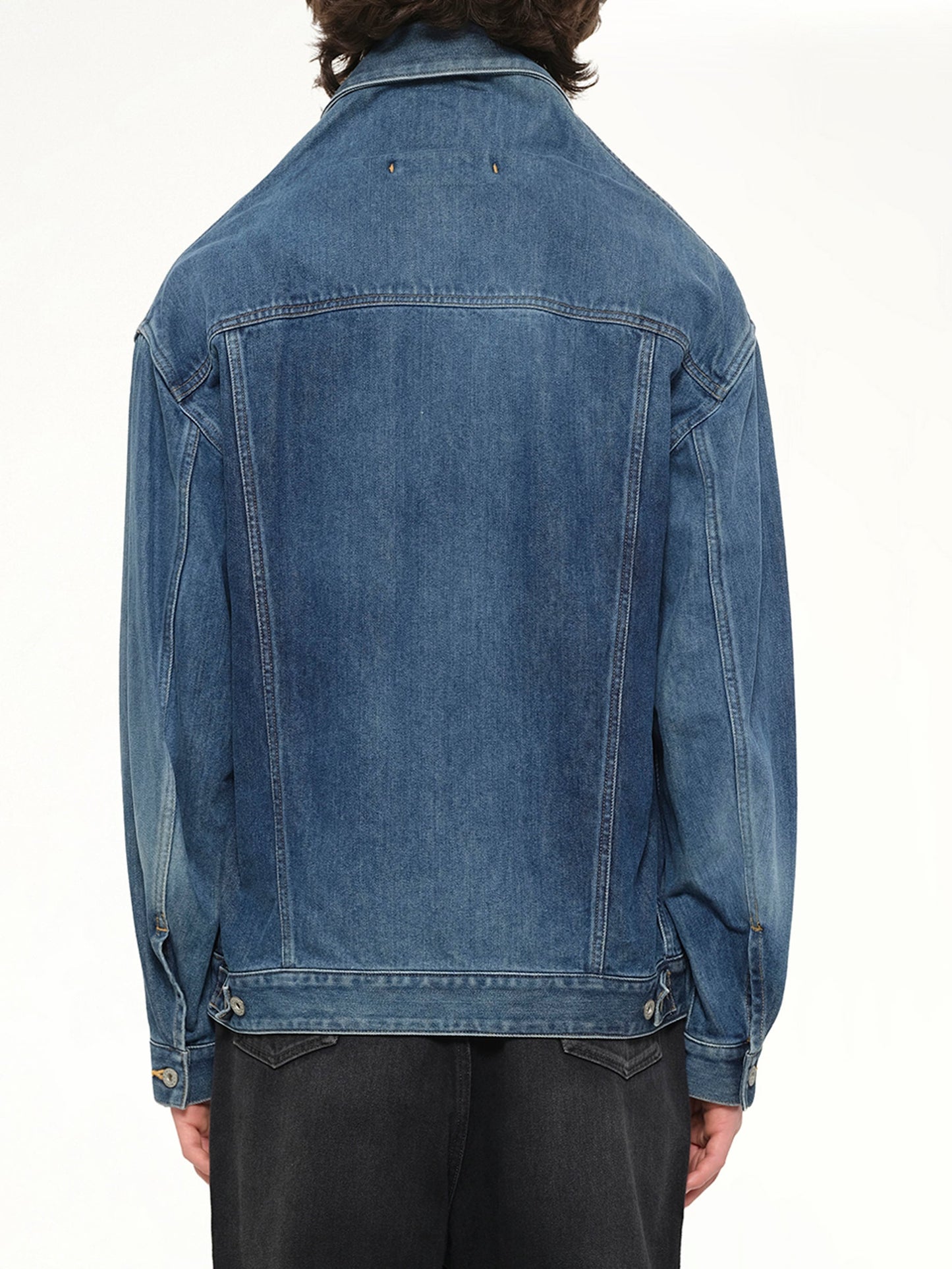 DOUBLET Head Drop Denim Jacket (Indigo)