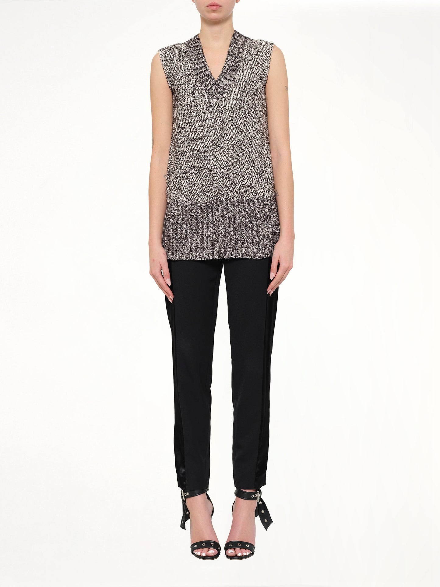Lanvin Knitted Top (White)