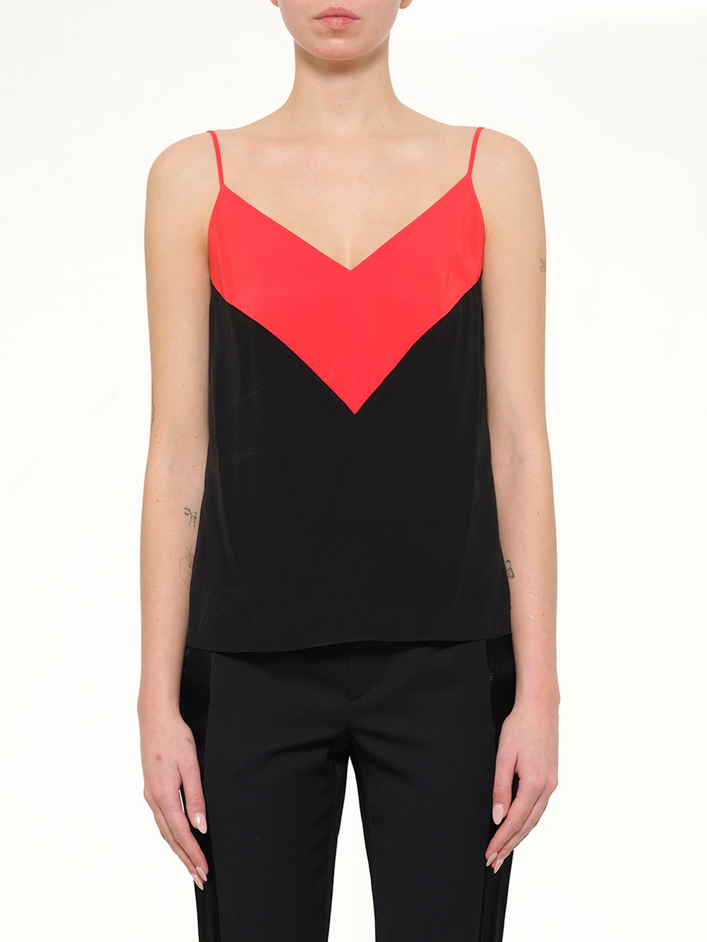 Image of Shirts. Product name - Silk Top in Black colour by brand - LANVIN