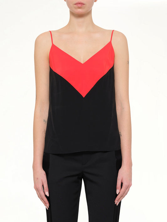 Image of Shirts. Product name - Silk Top in Black colour by brand - LANVIN