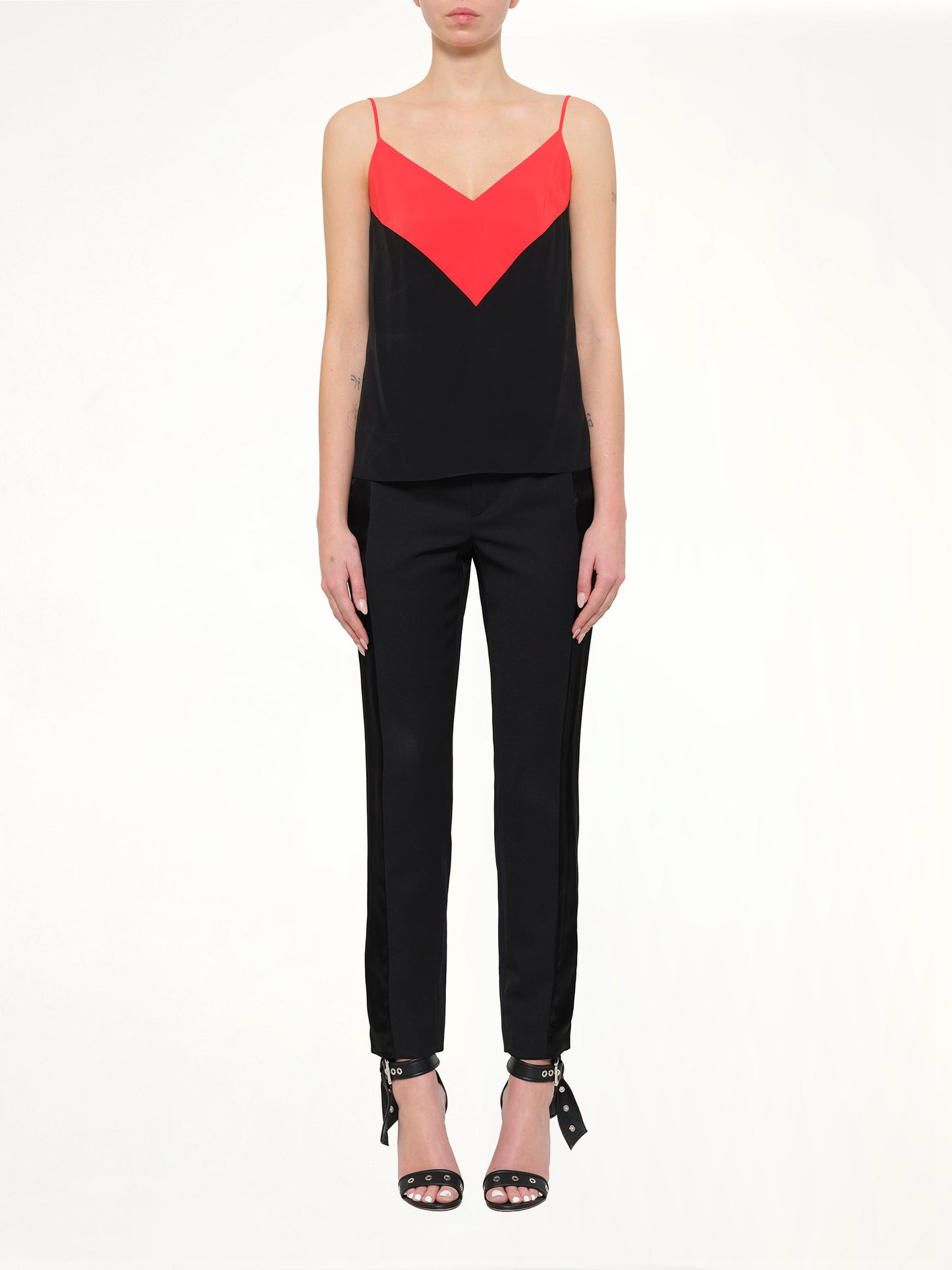 LANVIN Silk Top (Black)